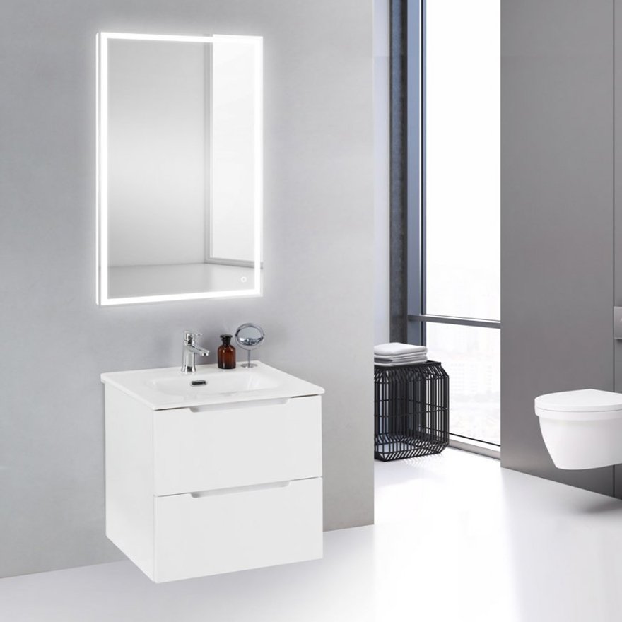 

Мебель для ванной BelBagno Etna 39 60 bianco lucido