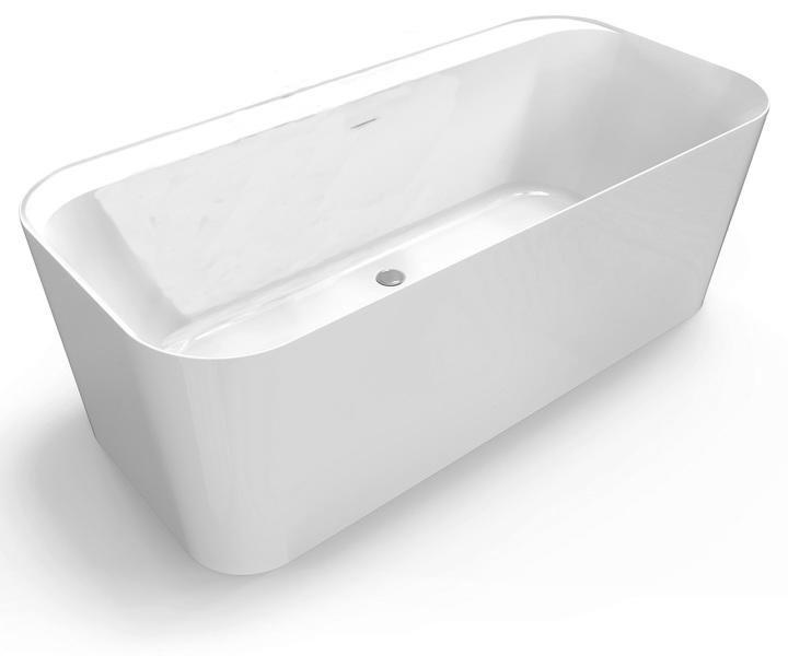 

Акриловая ванна Allen Brau Infinity 170x80 2.21001.20, Белый глянцевый, 2.21001.20