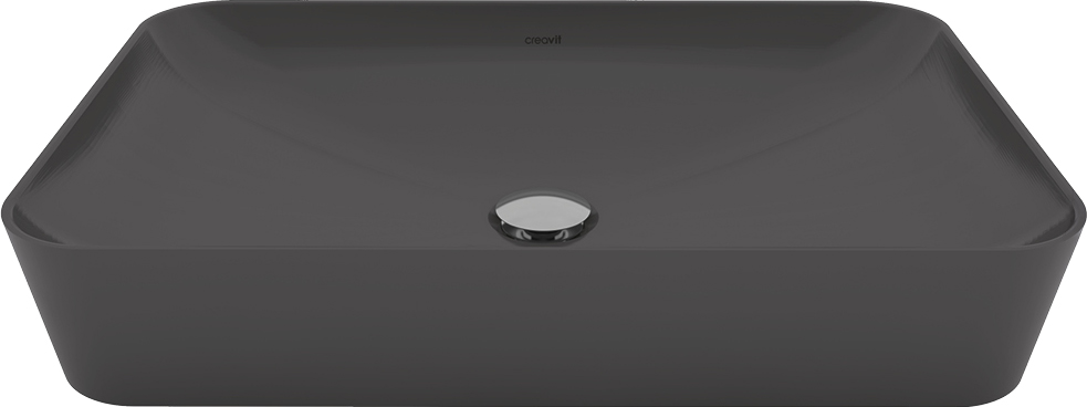 

Мебельная раковина Creavit Ultra UL060.6 (40*60см) АНТРАЦИТ, UL060-00AM00E-0000