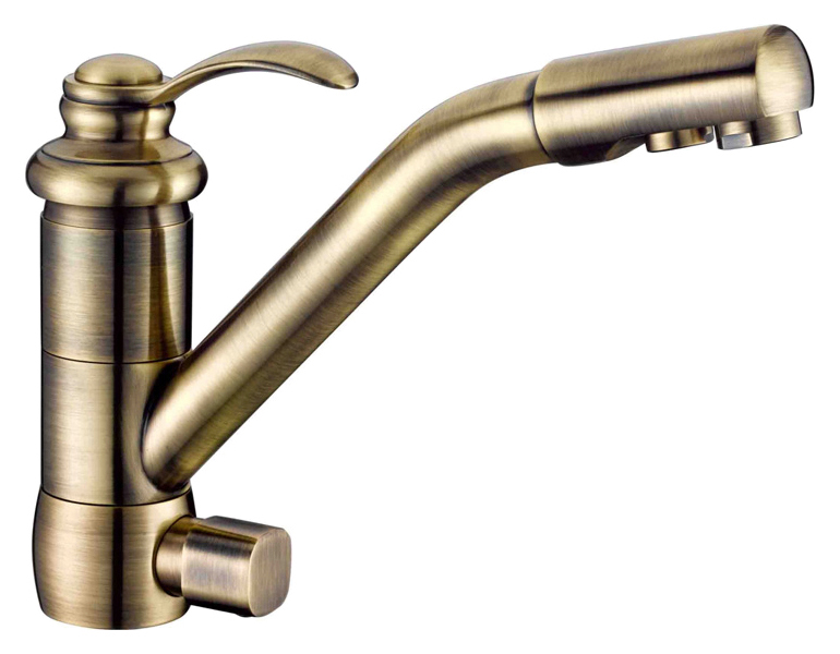

Смеситель для кухонной мойки Zorg Clean Water ZR 400 KF-47-BR, Бронза, Clean Water ZR 400 KF-47-BR