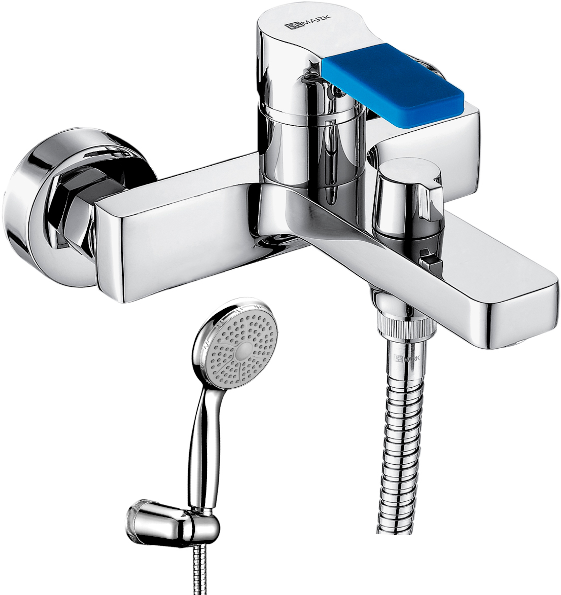 

Смеситель Lemark Aura LM0614C для ванны с душем, Хром, Aura LM0614C