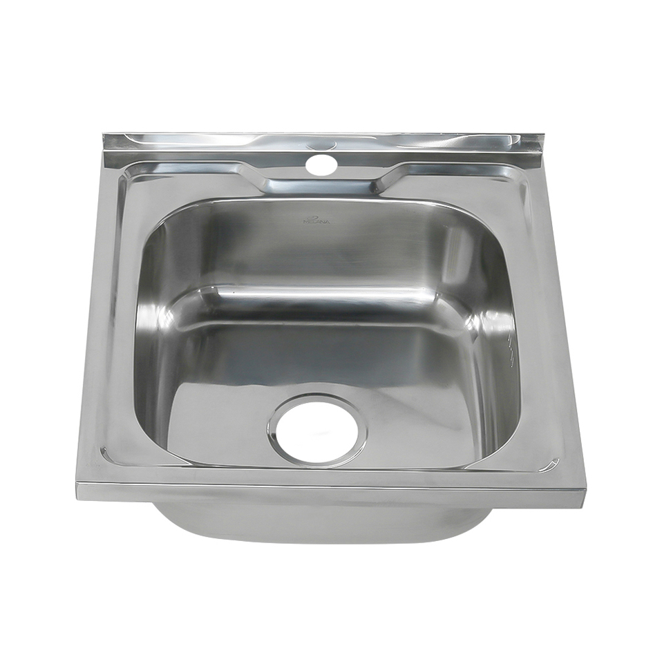 

Мойка кухонная Melana 50х50 (003 t *12) полированная, Сталь, 50х50 (003 t *12)