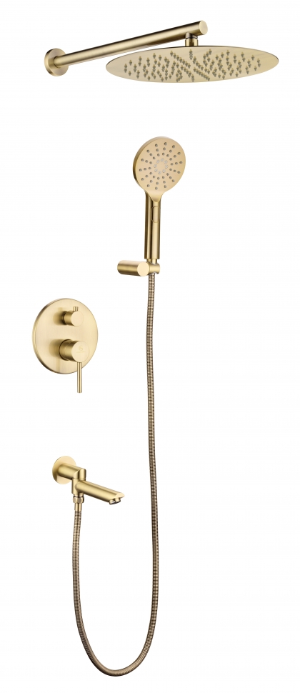 

Душевой комплект Grocenberg Shower GB5001BR бронза