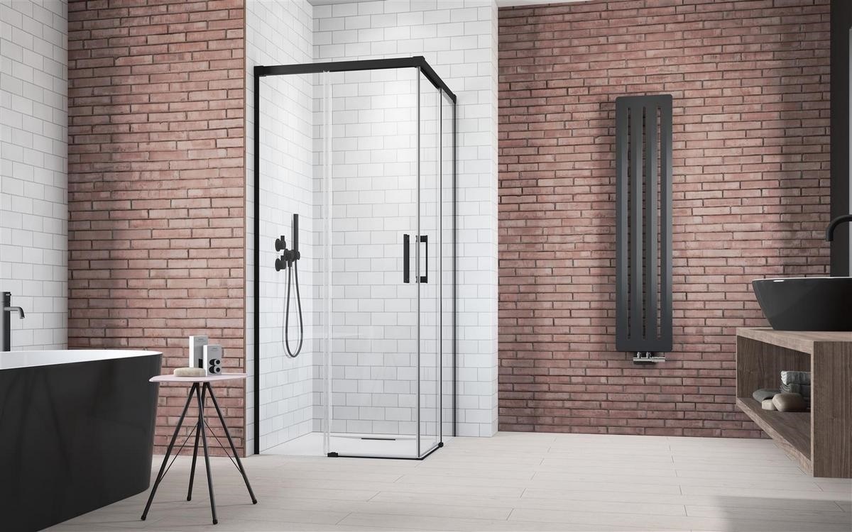 

Душевой уголок Radaway Idea Black KDD 100L х 90R, Idea Black KDD
