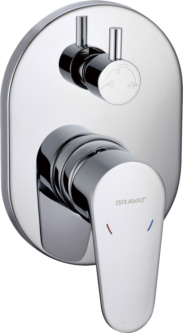 

Смеситель Bravat Eler FB848238CP-3-RUS С ВНУТРЕННЕЙ ЧАСТЬЮ, для ванны с душем, Хром, Eler FB848238CP-3-RUS