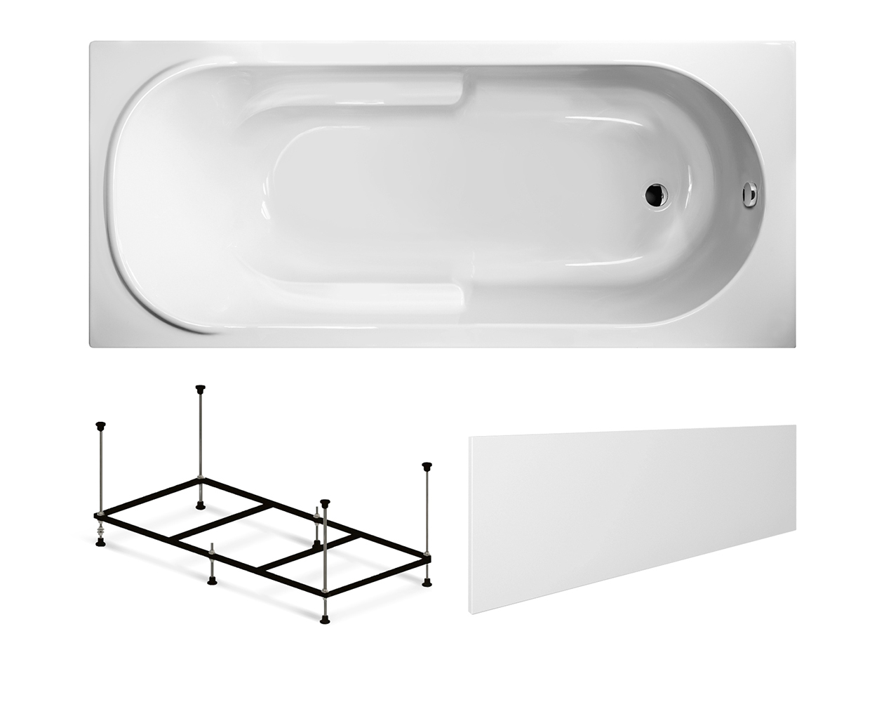 

Комплект 3 в 1 Lavinia Boho Bristol S2-35020050, Белый, S2-35020050