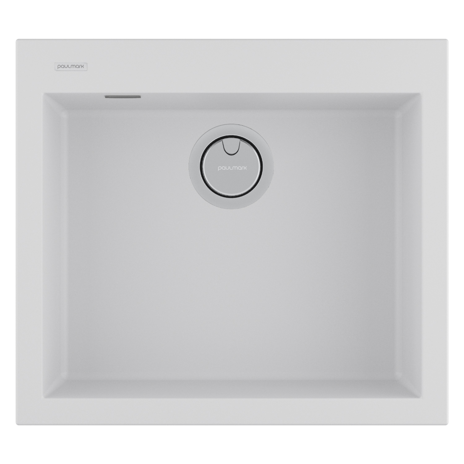 

Мойка кухонная Paulmark DECORATION 56 PM935650-WH 50х56 см, white, PM935650-WH