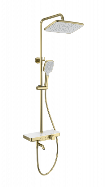 

Душевой гарнитур Wonzon & Woghand WW-B3099-A-BG золото, WW-B3099-A-BG