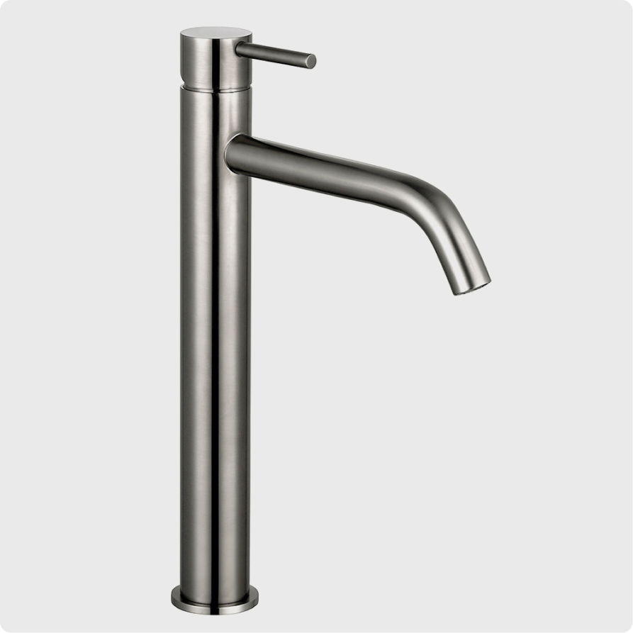 

Смеситель для раковины AQUAme Siena AQM6214GM оружейная сталь, AQM6214GM