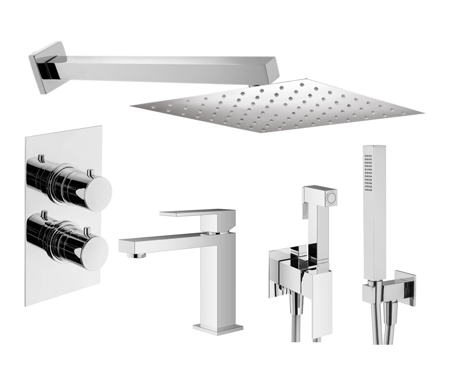 

Душевой комплект Plumberia Selection Tag KITZTGT18QCR53 хром, KITZTGT18QCR53