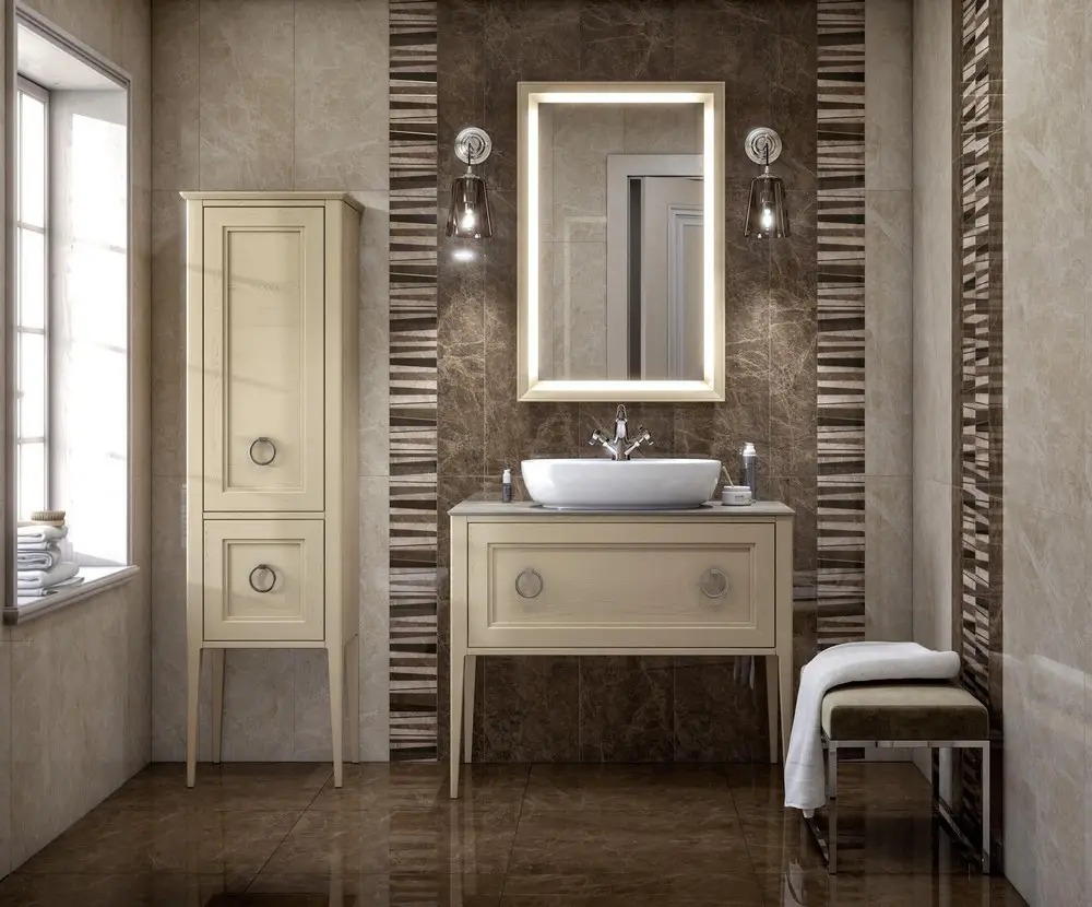 

Мебель для ванной со столешницей Kerama Marazzi Plaza Classic NEO 80 напольная белая матовая, Белый, Plaza Classic NEO 80