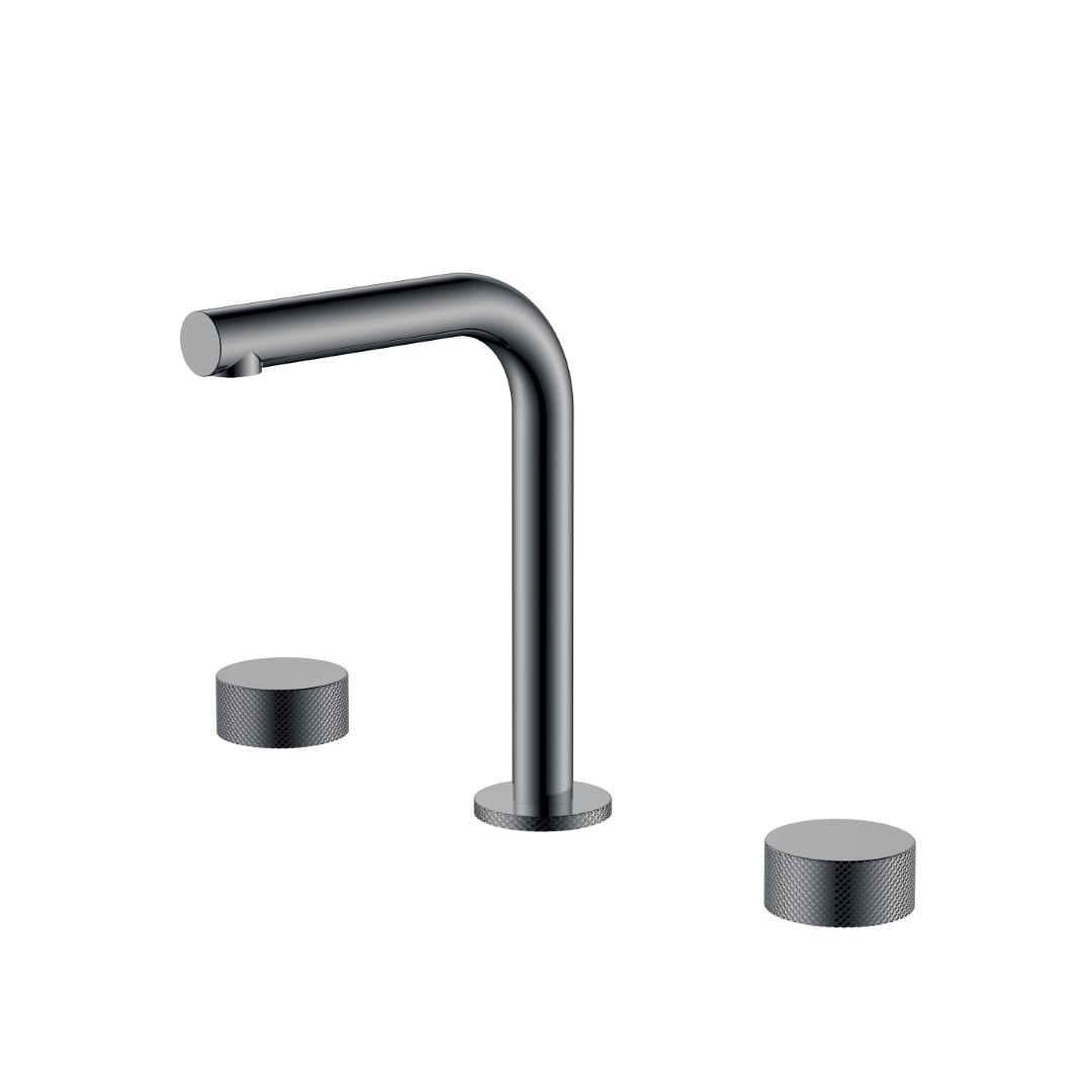 

Смеситель Boheme Stick Touch 152-SGM.2 для раковины, графит глянец