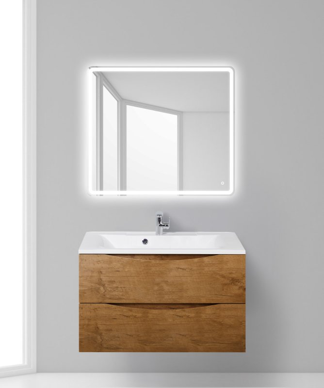 

Тумба с раковиной BelBagno Marino 90 rovere nature, Светлое дерево, Marino 90