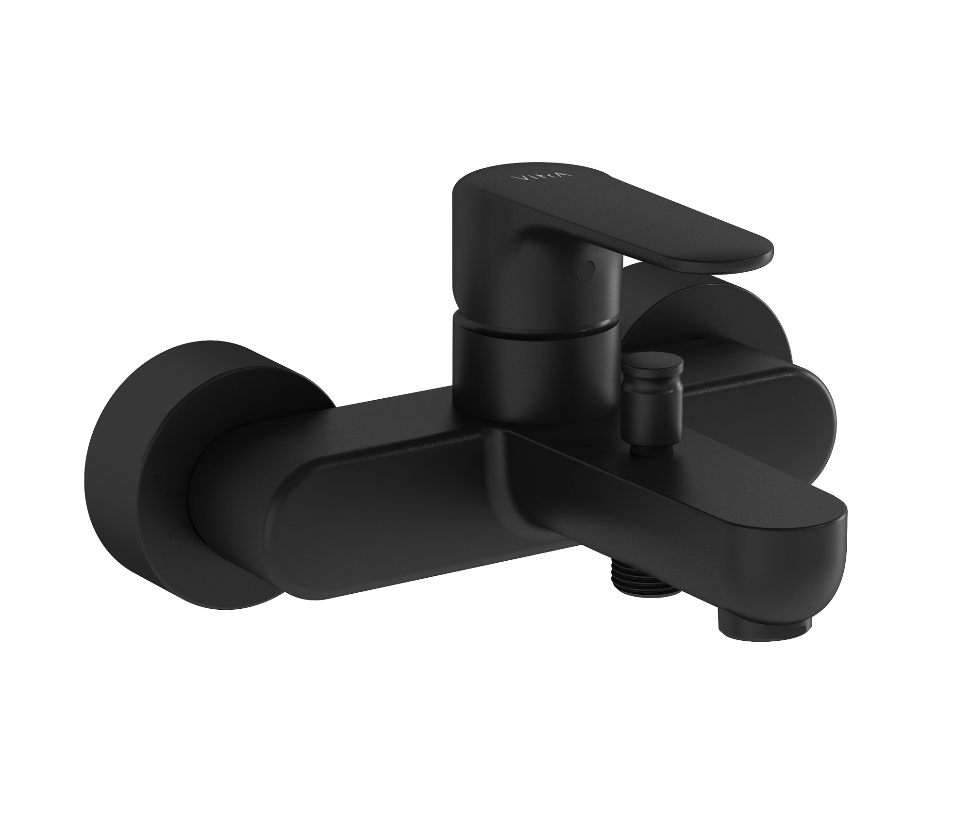 

Смеситель VitrA Root Round A4272536EXP для ванны с душем, черный матовый, A4272536EXP