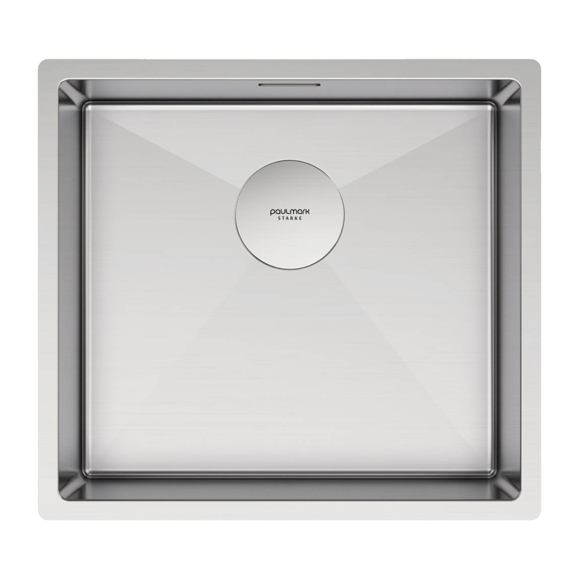 

Мойка кухонная Paulmark NEXT 48 UNI PM214844-BS 48х44 см нержавеющая сталь, PM214844-BS