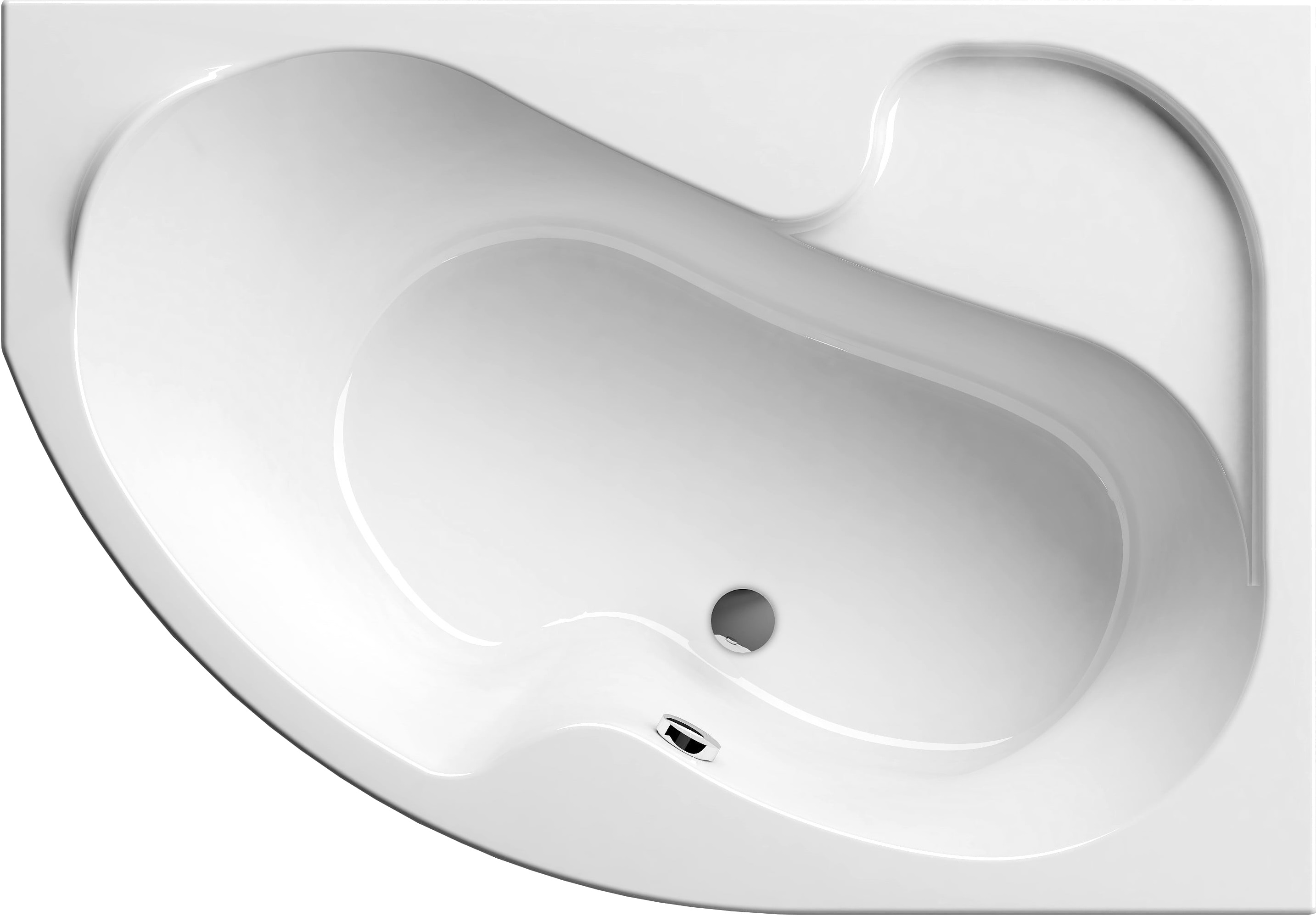 

Акриловая ванна Ravak Rosa I 140х105 R, Белый, Rosa I R