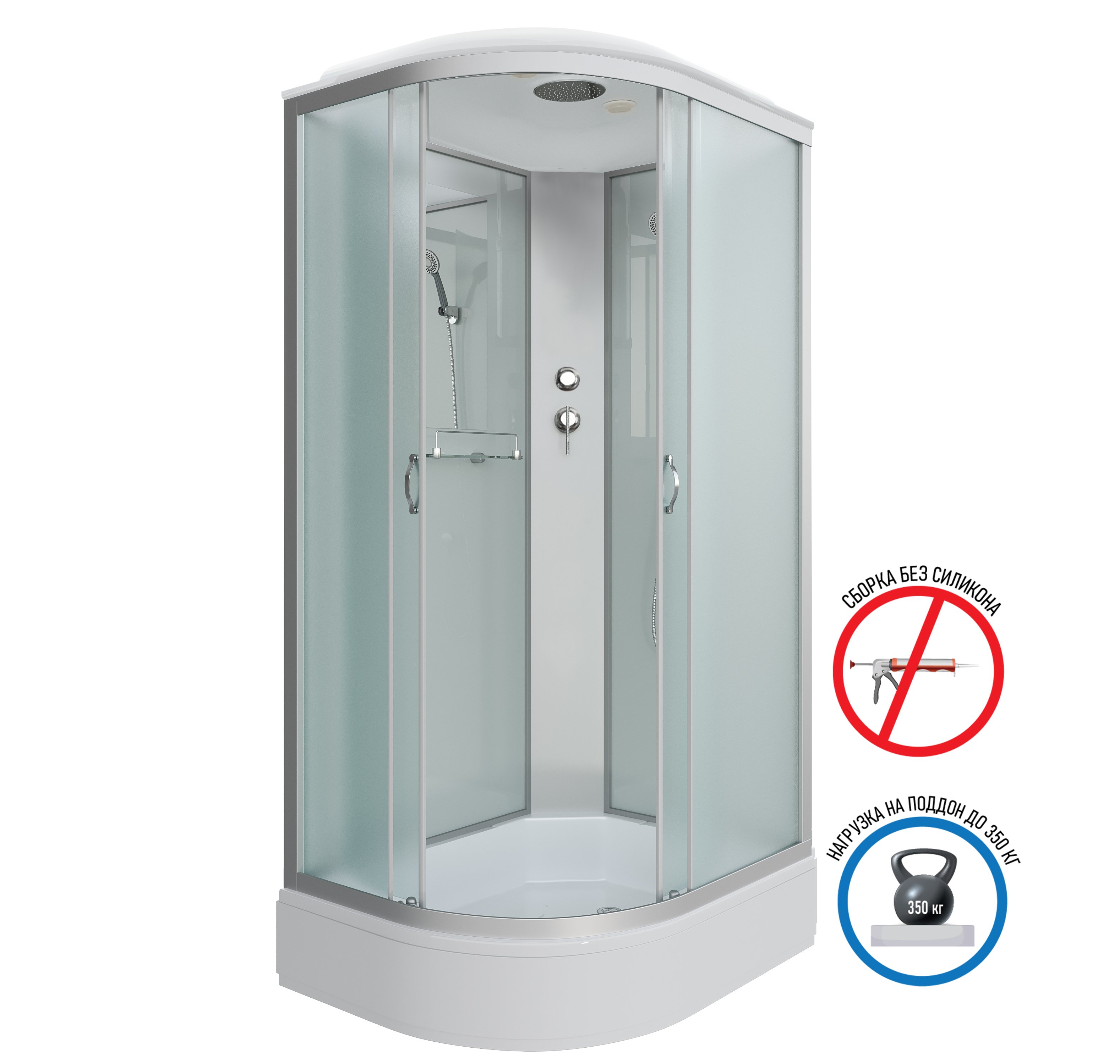 

Душевая кабина Niagara Classic NG-33184-14R 110x80x215, NG-33184-14R