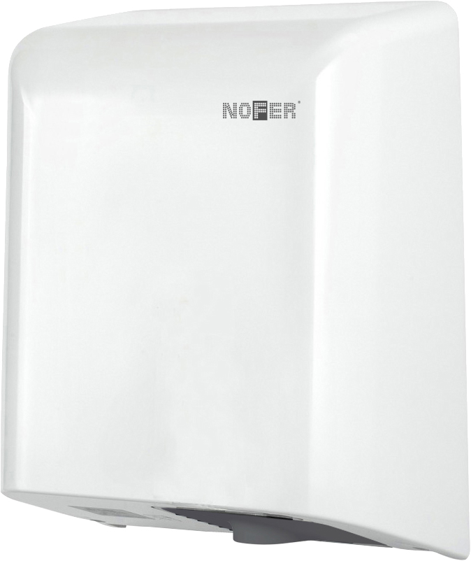 

Сушилка для рук Nofer Fuga 01861.W белая, Белый, Fuga 01861.W