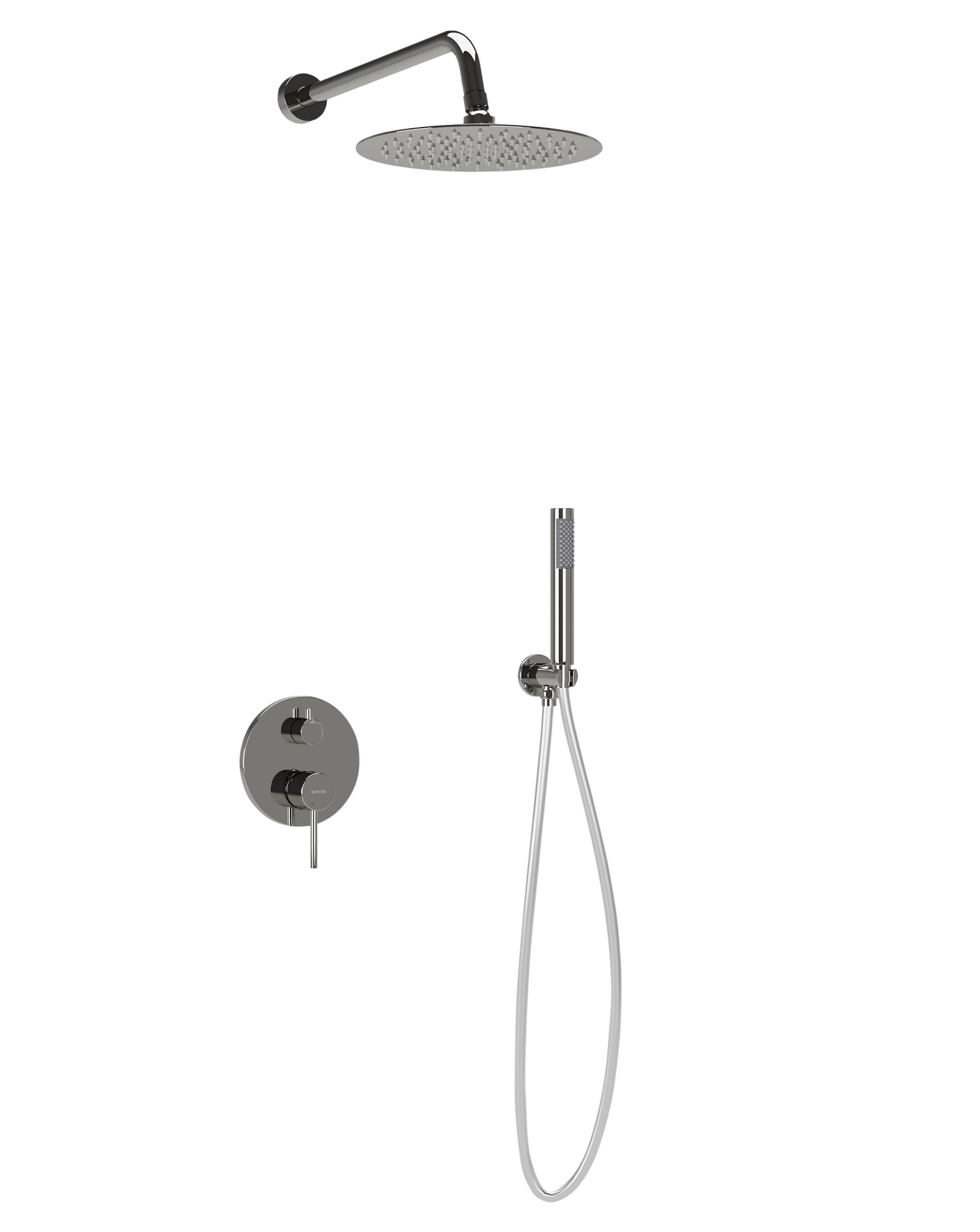 

Душевой комплект Sancos Select SC3003CH с внутренней частью, хром, SC3003CH