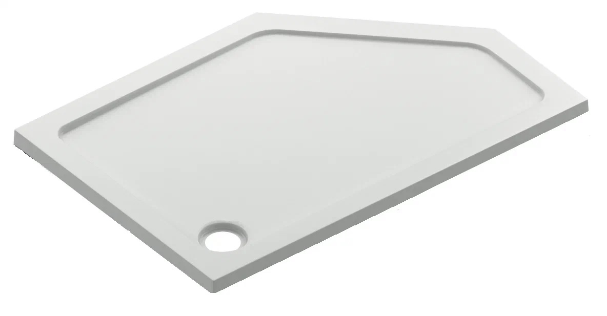 

Поддон для душа Good Door Пента 120x80 см NEW акриловый, правый, ПН00065