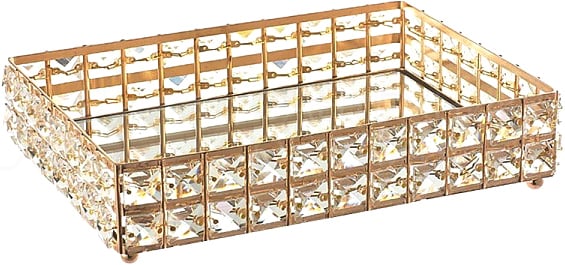 

Подставка для предметов Kassatex Crystal Gold CRY-STR-GD, Золото, Gold CRY-STR-GD
