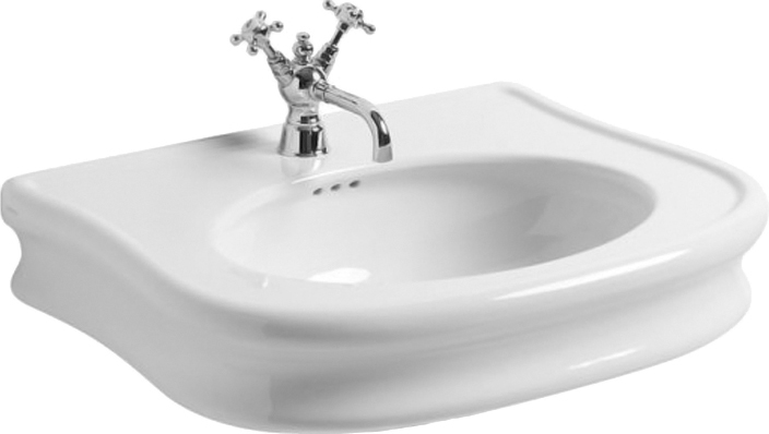 

Раковина Simas Lante LA10 70x54 с 1 отверстием под смеситель, Белый, Lante LA10