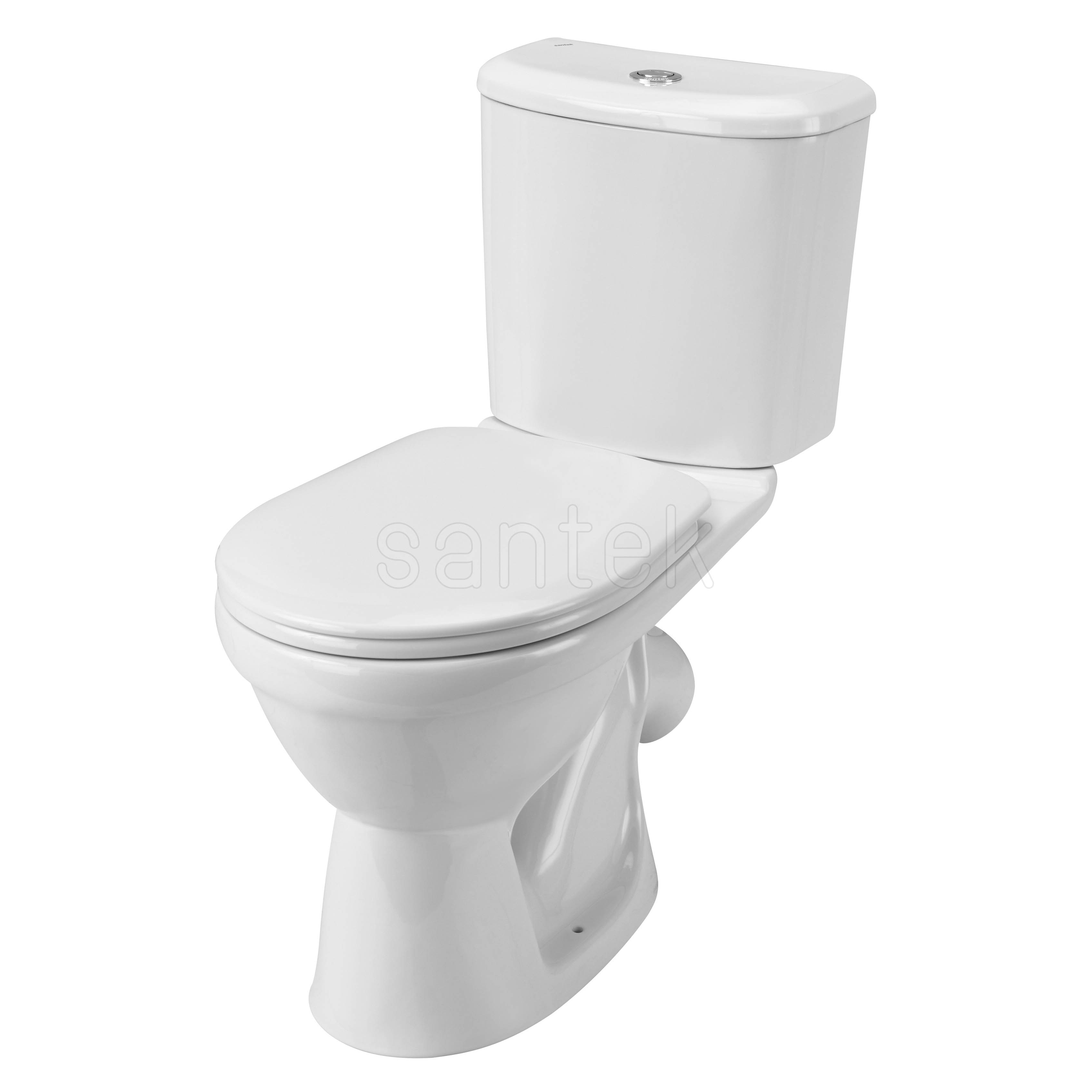 

Унитаз-компакт Santek Бореаль 1WH301704 с косым выпуском, Белый, 1.WH30.1.704