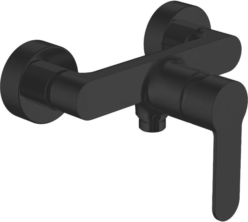 

Смеситель Aquanet Passion AF300-30B для душа, черный