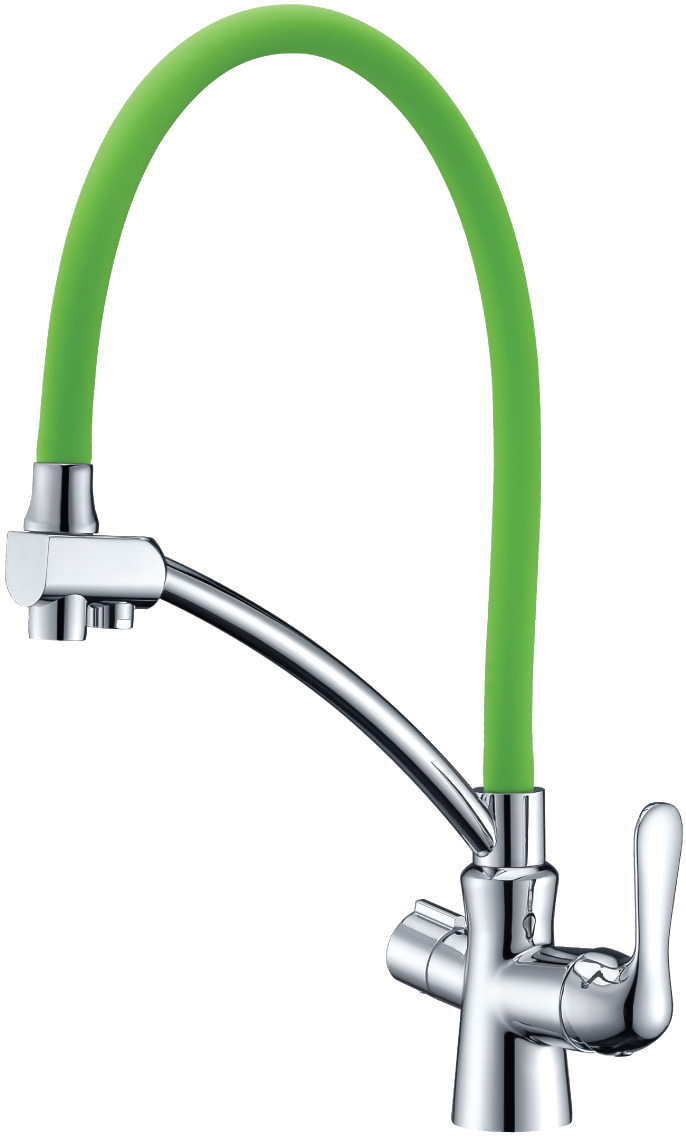 

Смеситель Lemark Comfort LM3070C-Green для кухонной мойки, Зеленый, Comfort LM3070C-Green