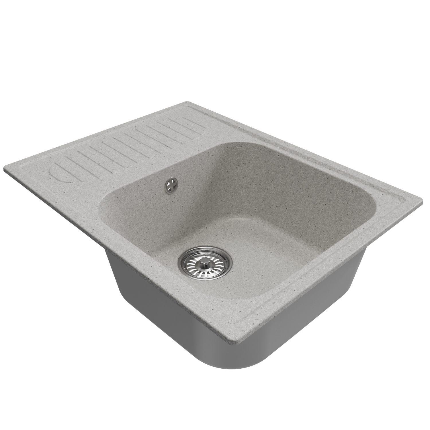 

Мойка кухонная Mixline ML-GM18 551972 64х49 см, серая, Серый, 551972