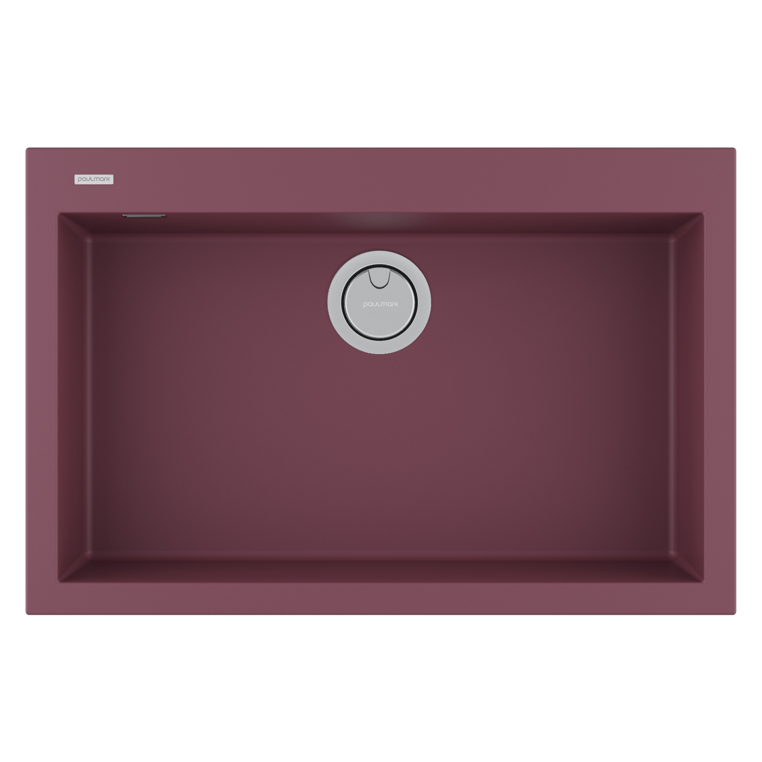 

Мойка кухонная Paulmark DECORATION 76 PM937650-ME 50х76 см, merlot, PM937650-ME