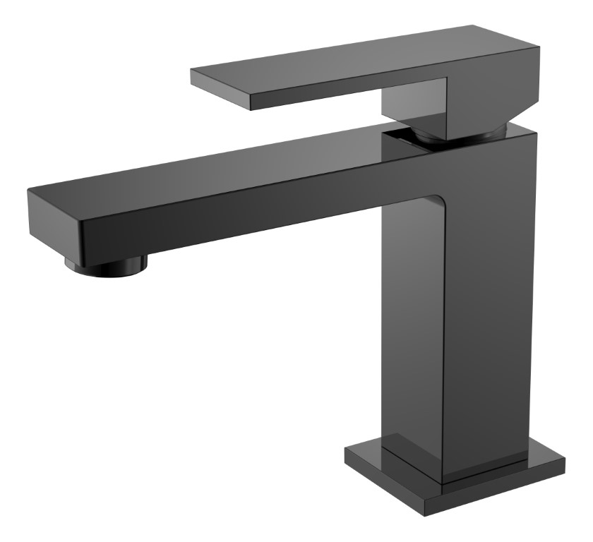 

Смеситель для раковины Boheme Qubic 471-SGM shine gun metal, Оружейная сталь, Qubic 471-SGM