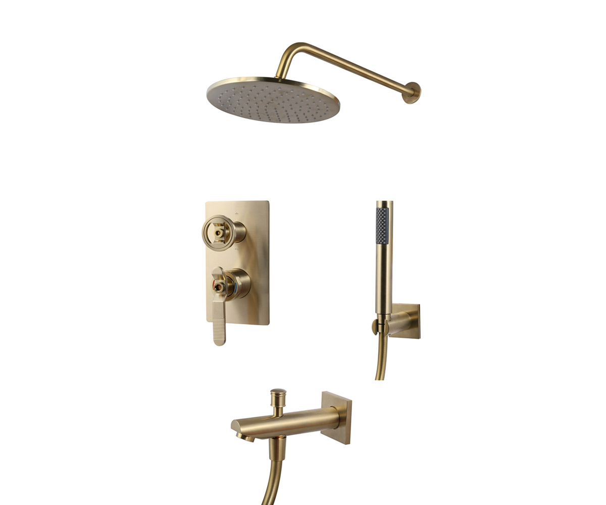 

Душевой комплект Bronze de Luxe 1760's LOFT 6630CG, Золотой, 1760's LOFT 6630CG