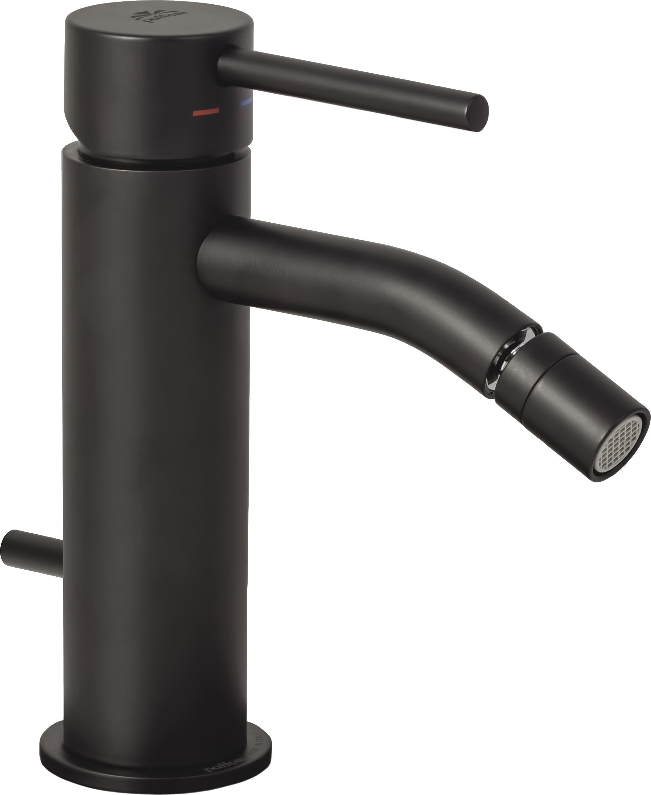 

Смеситель Paffoni Light LIG135NO для биде, с донным клапаном, черный