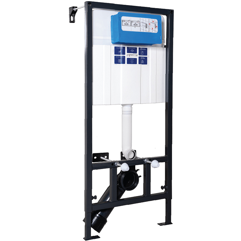 

Инсталляция для унитазов Bettoserb Sava Fix Slim 40006456, Черный / белый, 40006456