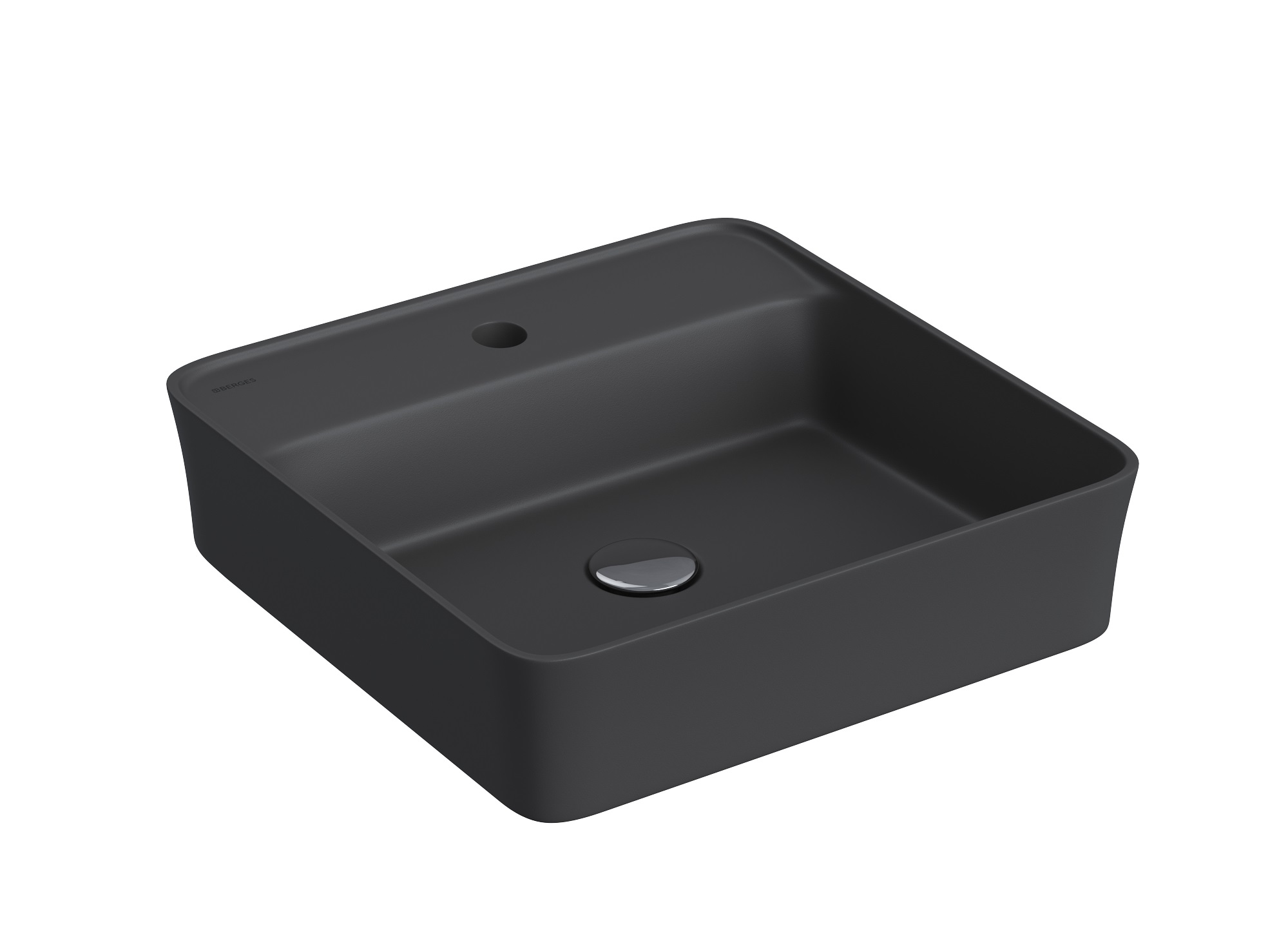 

Раковина Berges Ego SL 182024 45х45 антрацит матовый, 182024