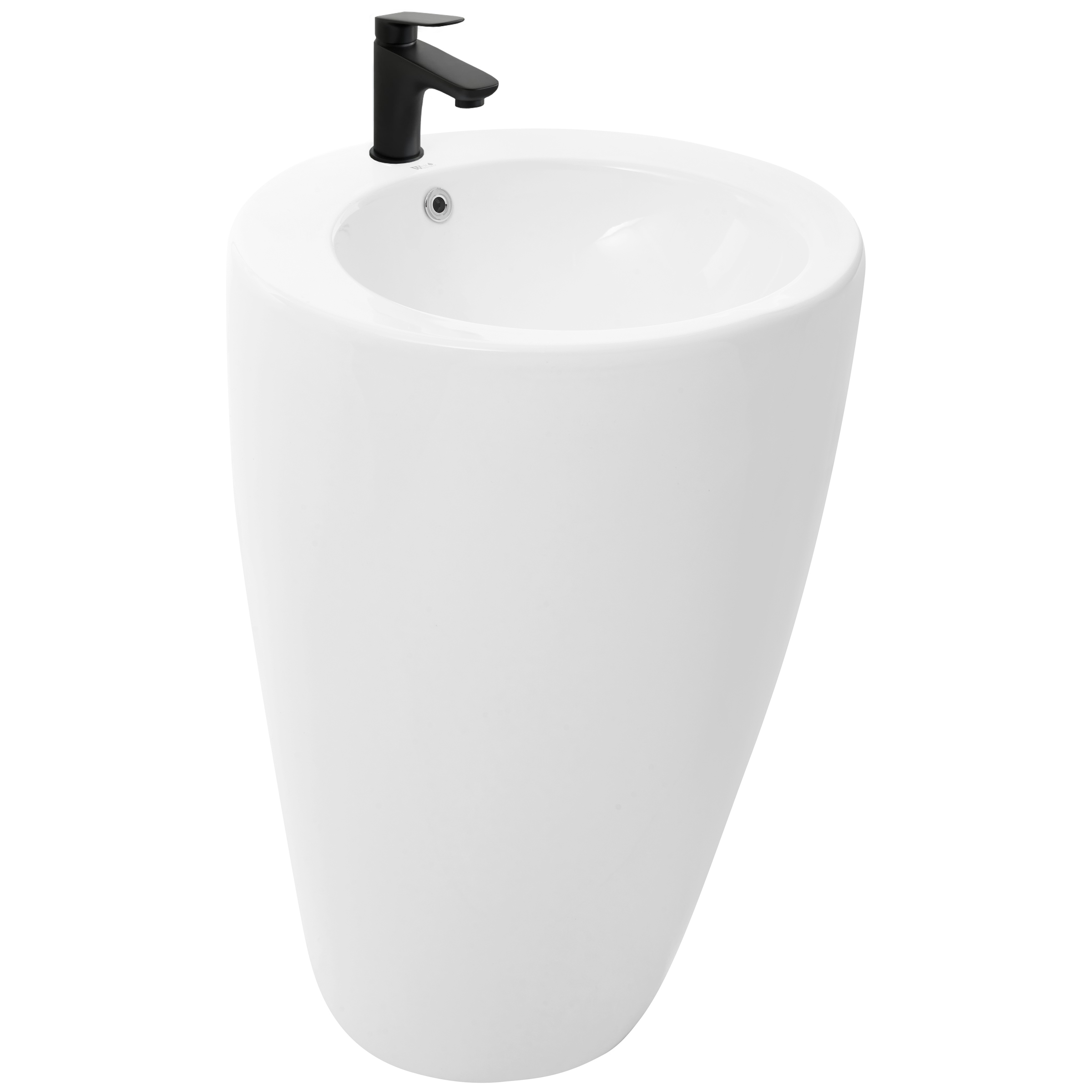 

Раковина WeltWasser SK LEERBACH 4949 GL-WT напольная 49х49х82 см, Белый, LEERBACH 4949 GL-WT