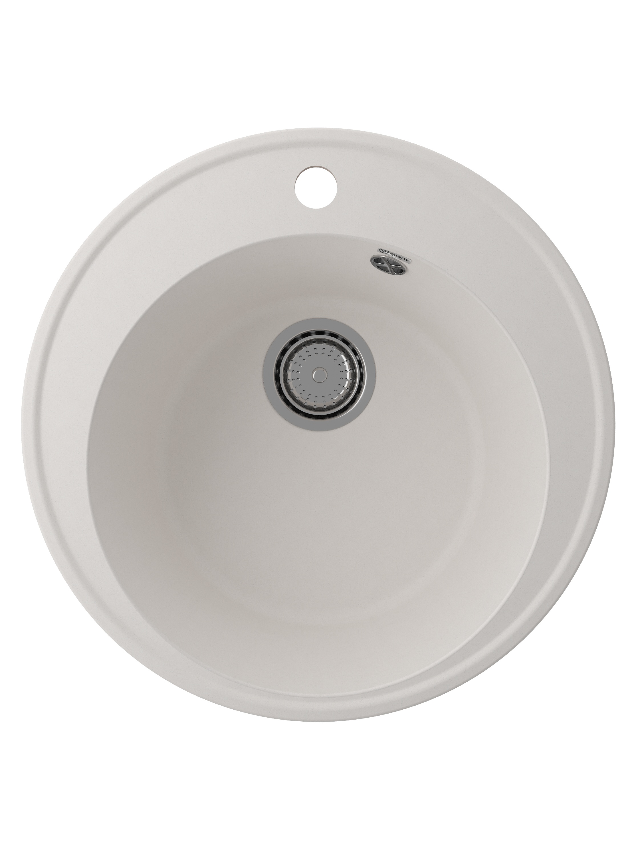 

Мойка кухонная Ulgran Quartz Nora 485-01 48,5х48,5 см, жасмин, Белый, Nora 485-01