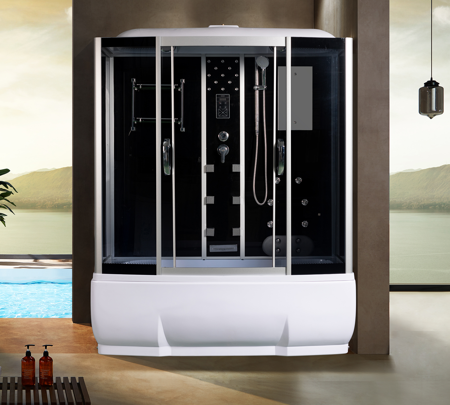 

Душевая кабина River Wisla 150/80/55 ТН с поддоном, Wisla 150/80/55 ТН