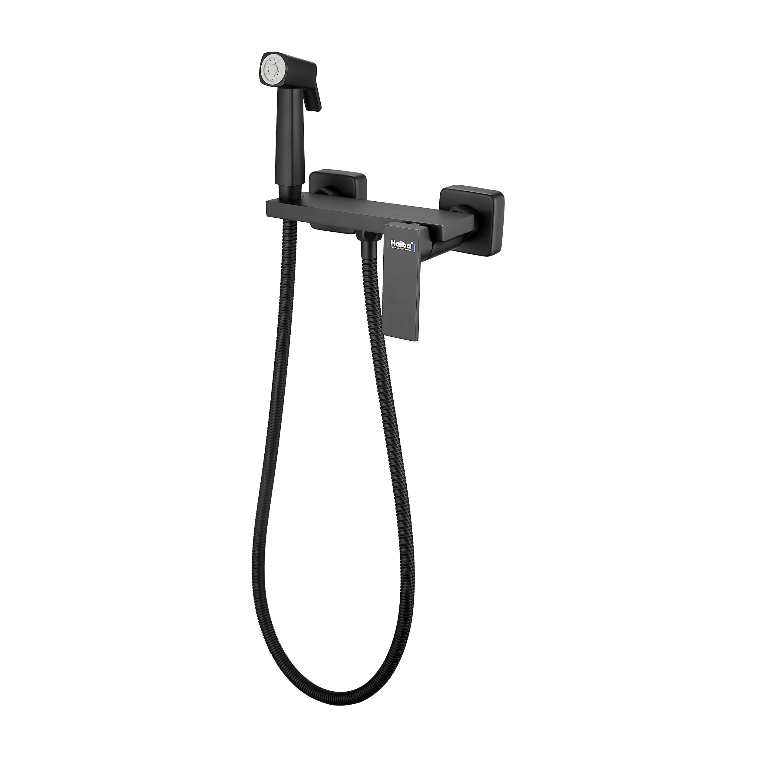

Гигиенический душ Haiba HB5517-7 со смесителем, Черный матовый, HB5517-7