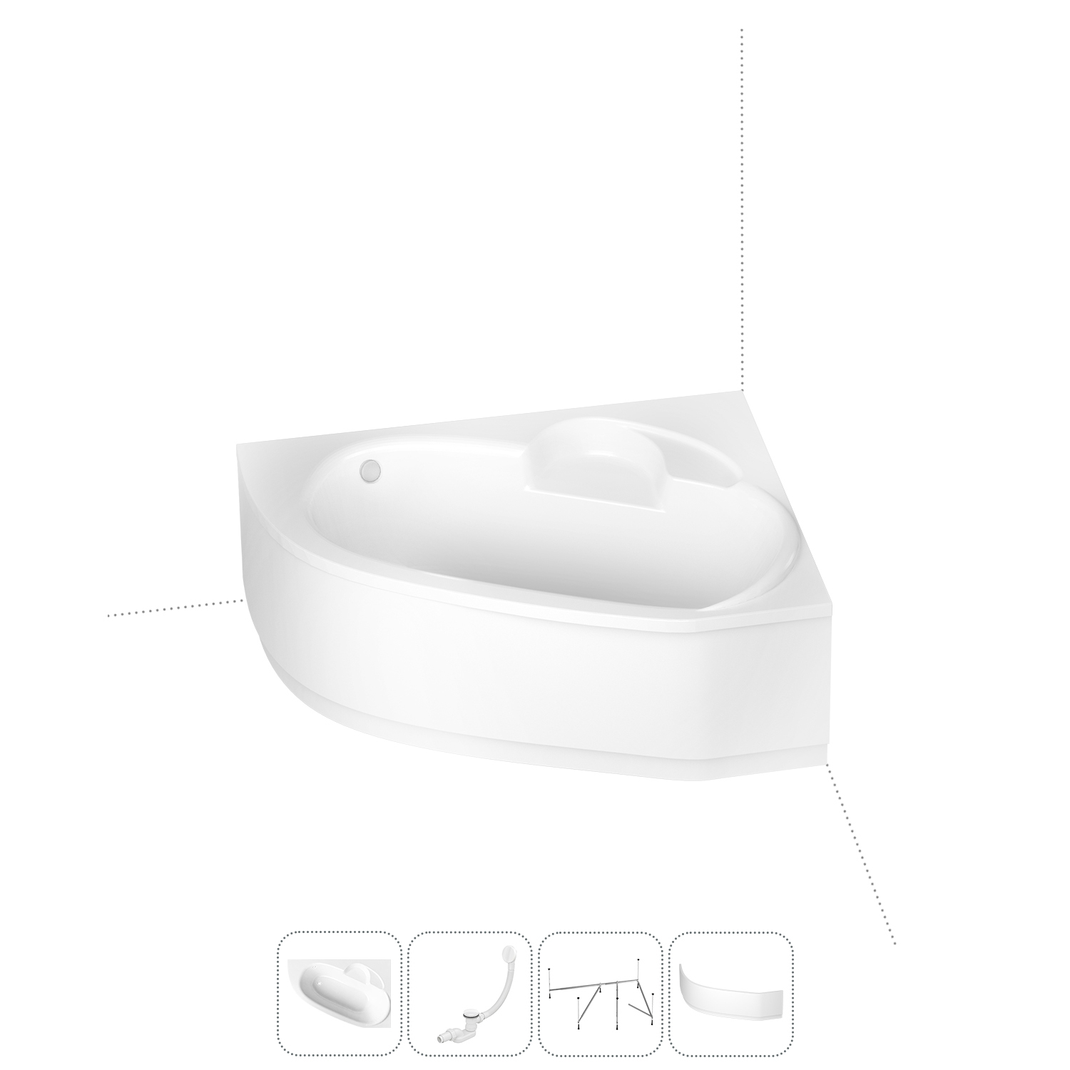 

Комплект с ванной Lavinia Boho Bell Pro 202011170, 202011170