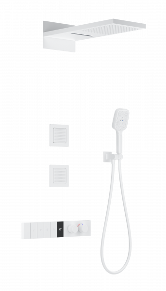 

Душевой гарнитур Wonzon & Woghand WW-D4538-A-MW белый, WW-D4538-A-MW