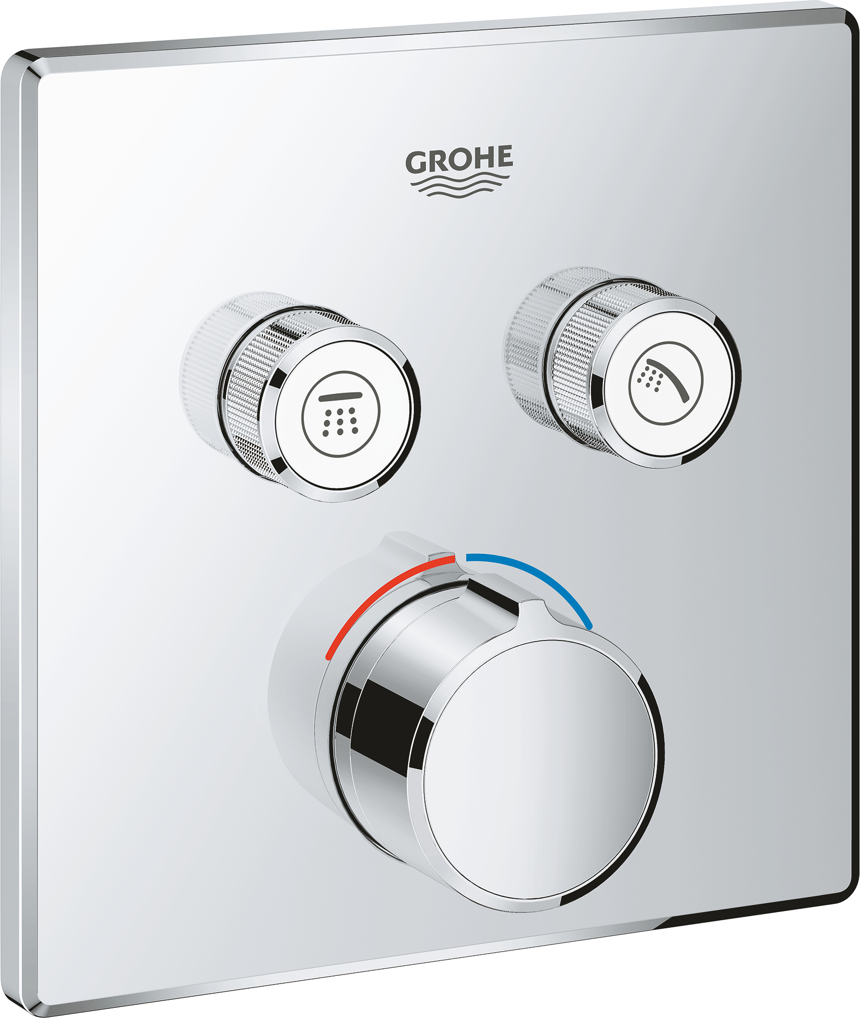 

Смеситель Grohe Grohtherm SmartControl 29148000 для ванны с душем, Хром, Grohtherm SmartControl 29148000