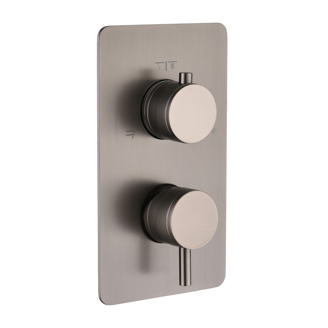 

Смеситель Boheme Cell 135-3-GM встраиваемый, на 3 потребителя, оружейная сталь, 135-3-GM