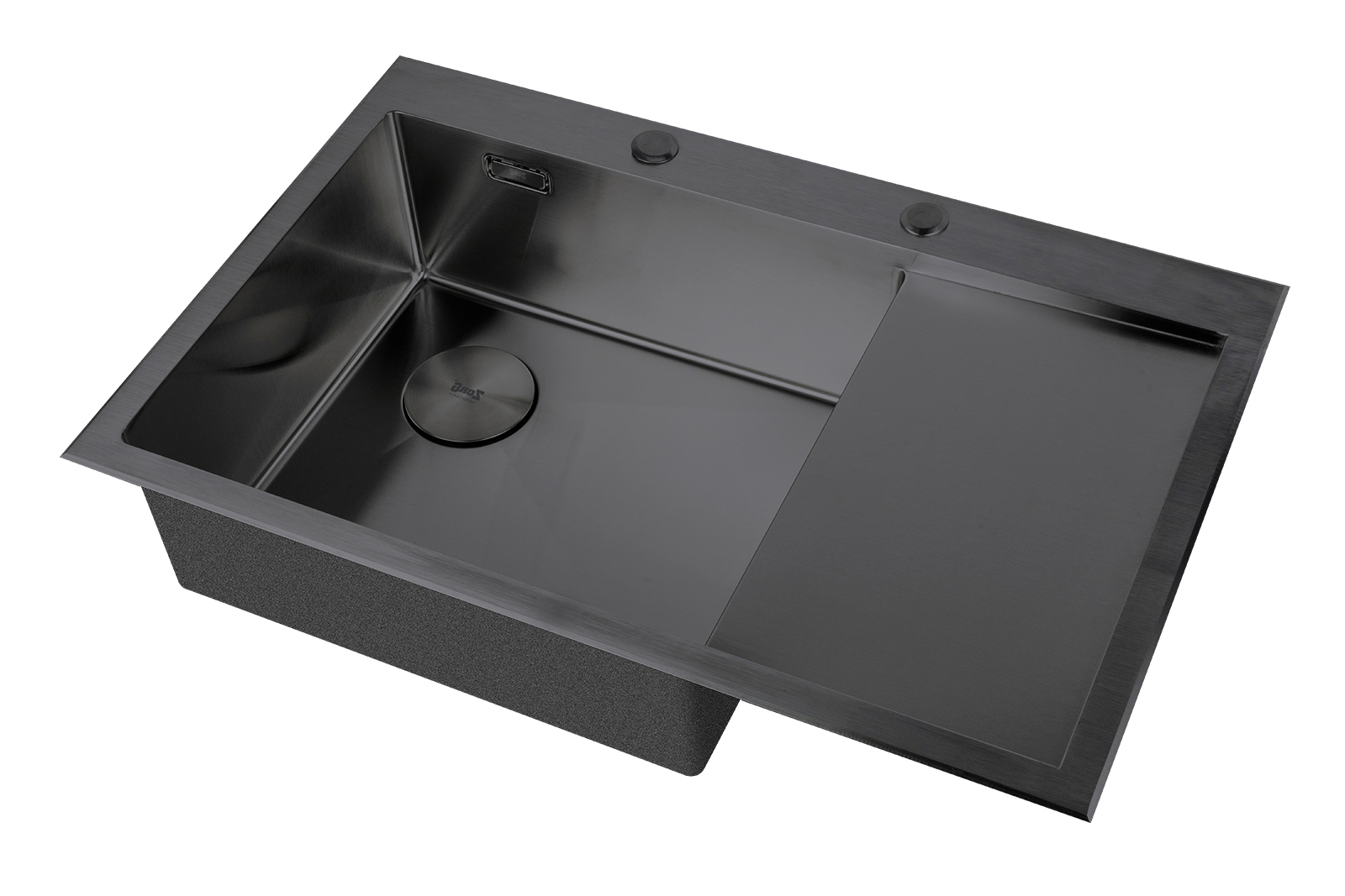 

Мойка кухонная ZorG Lux 7851-L grafit, Графит, Lux 7851-L Grafit