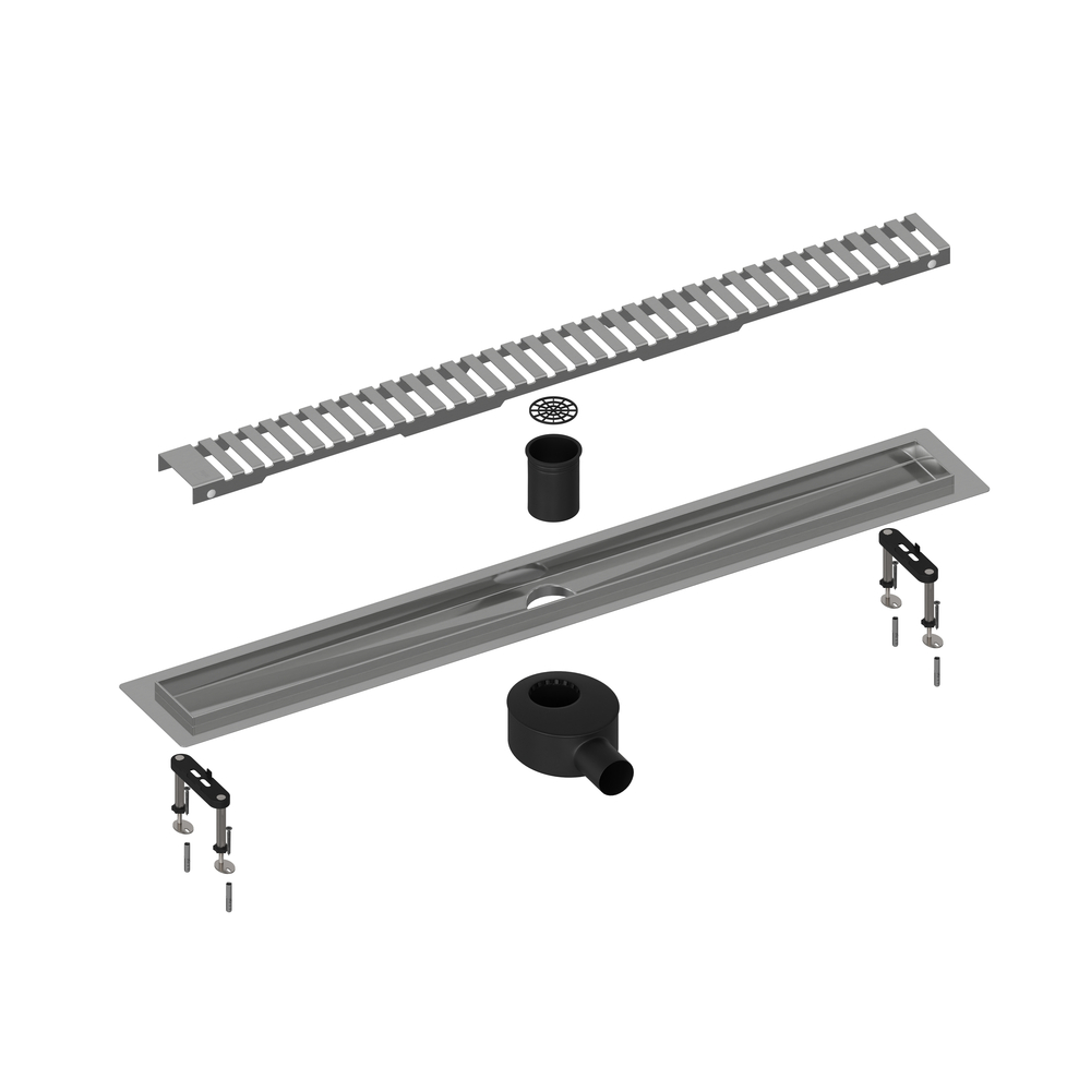 

Душевой лоток Timo Drain Systems DS230106/01 11,9х65 см, сатин, DS230106/01