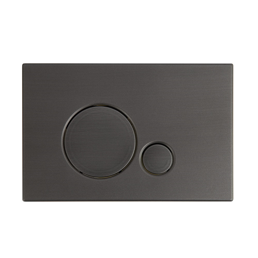 

Кнопка смыва BelBagno Sfera CZR/BB-SR-GM оружейная сталь, CZR/BB-SR-GM