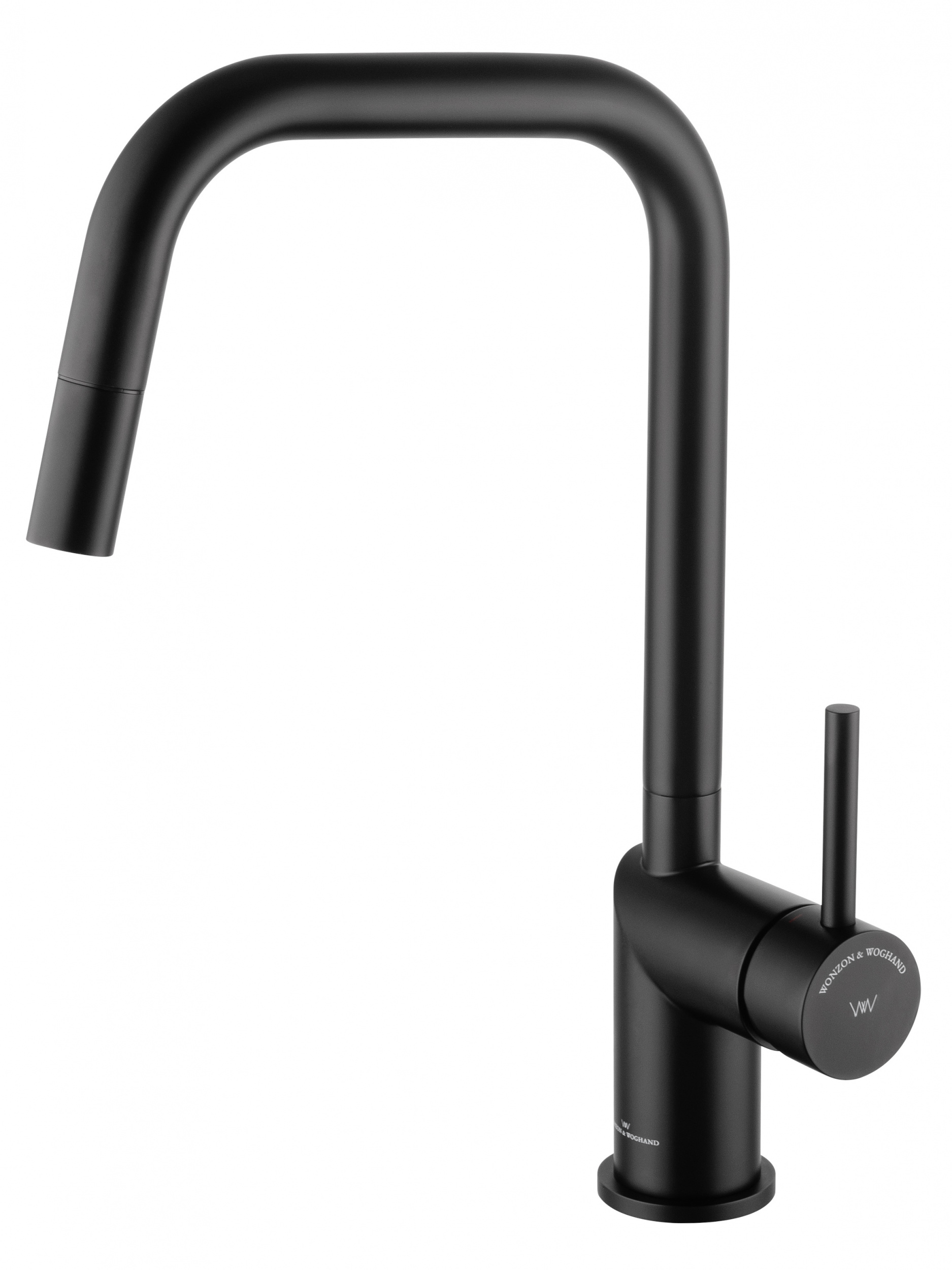 

Смеситель для кухонной мойки Wonzon & Woghand WW-6018-MB черный, WW-6018-MB
