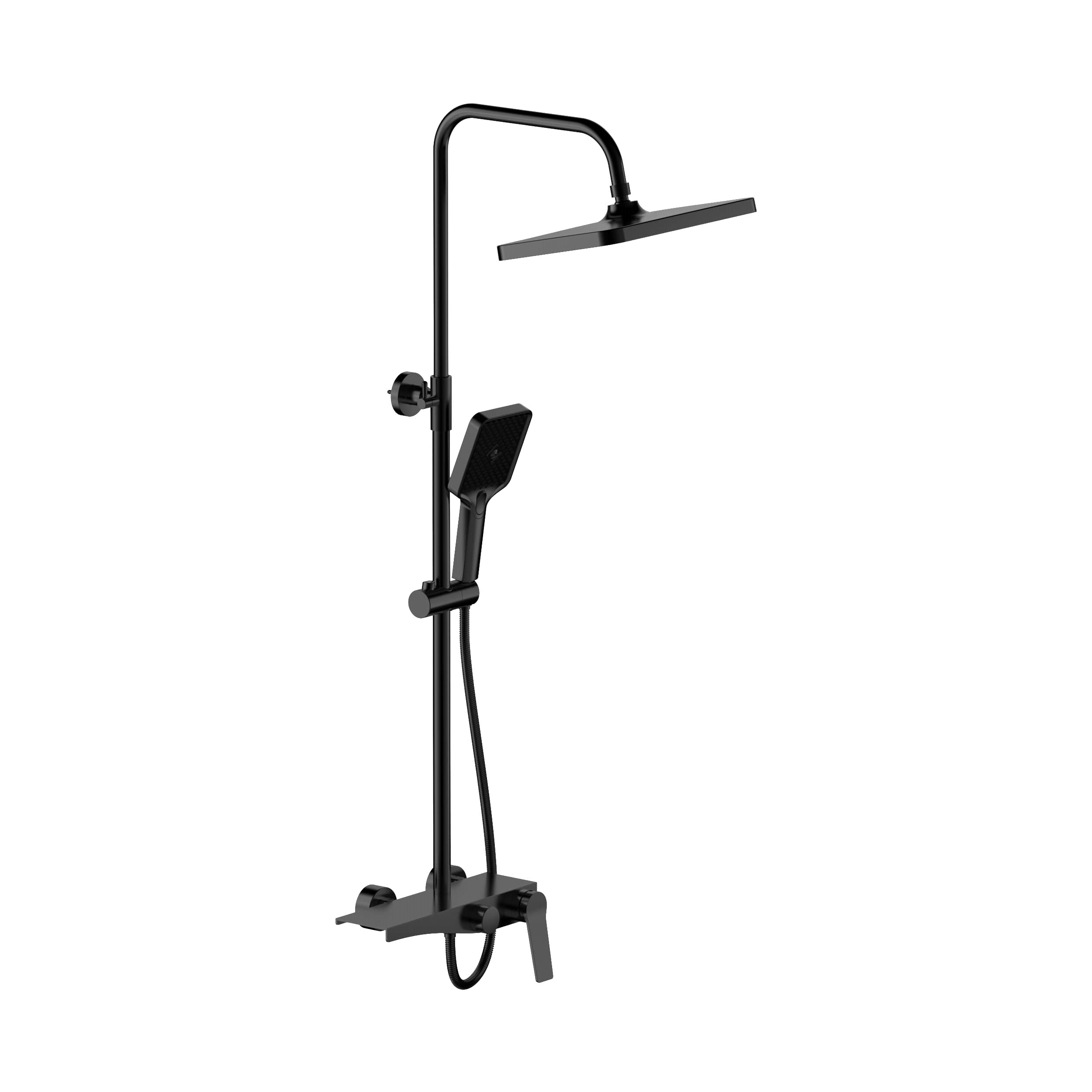 

Душевая система BELZ B24572-7, черный, B24572-7