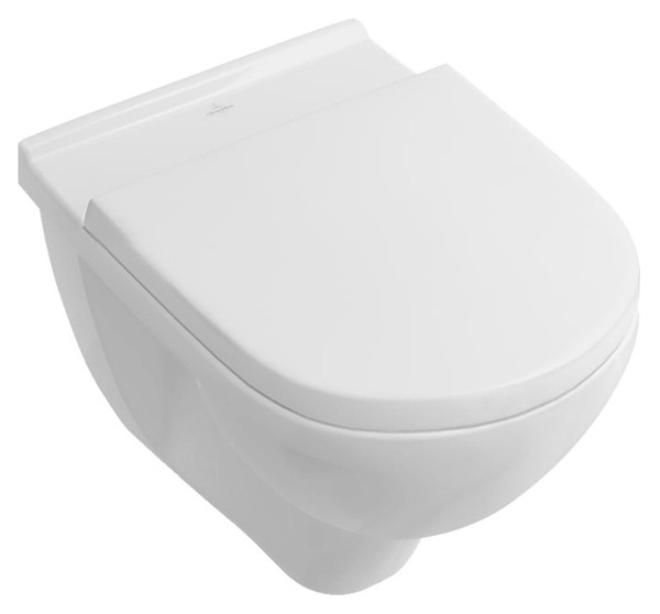 

Унитаз подвесной Villeroy & Boch ONovo 5660HR01 альпийский белый, O'Novo 5660HR01